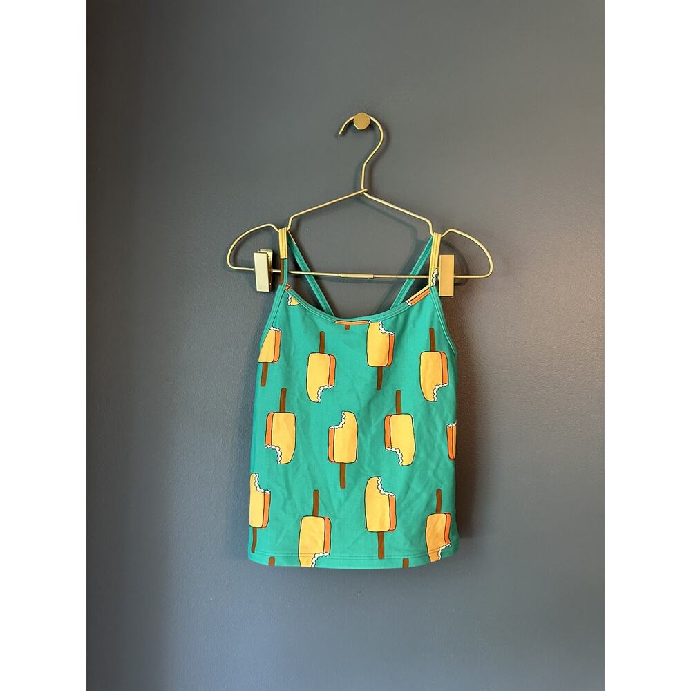 Hanna Andersson Creamsicle Tankini‎ Top